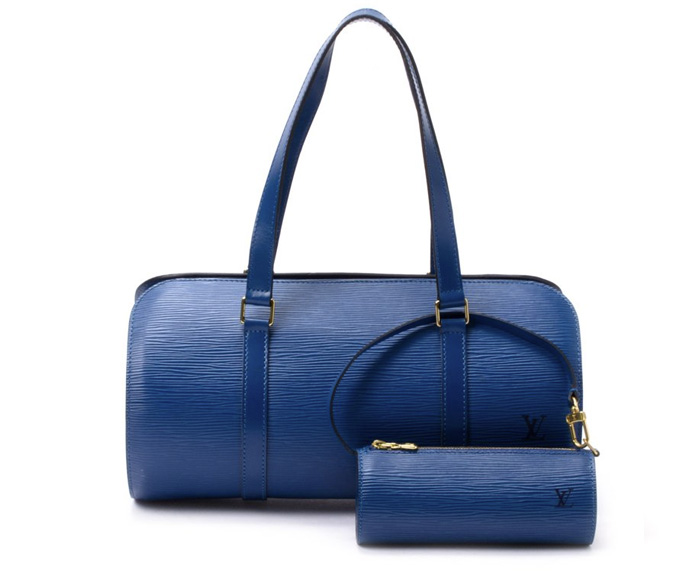 Louis-Vuitton-Vintage-Blue-Bag